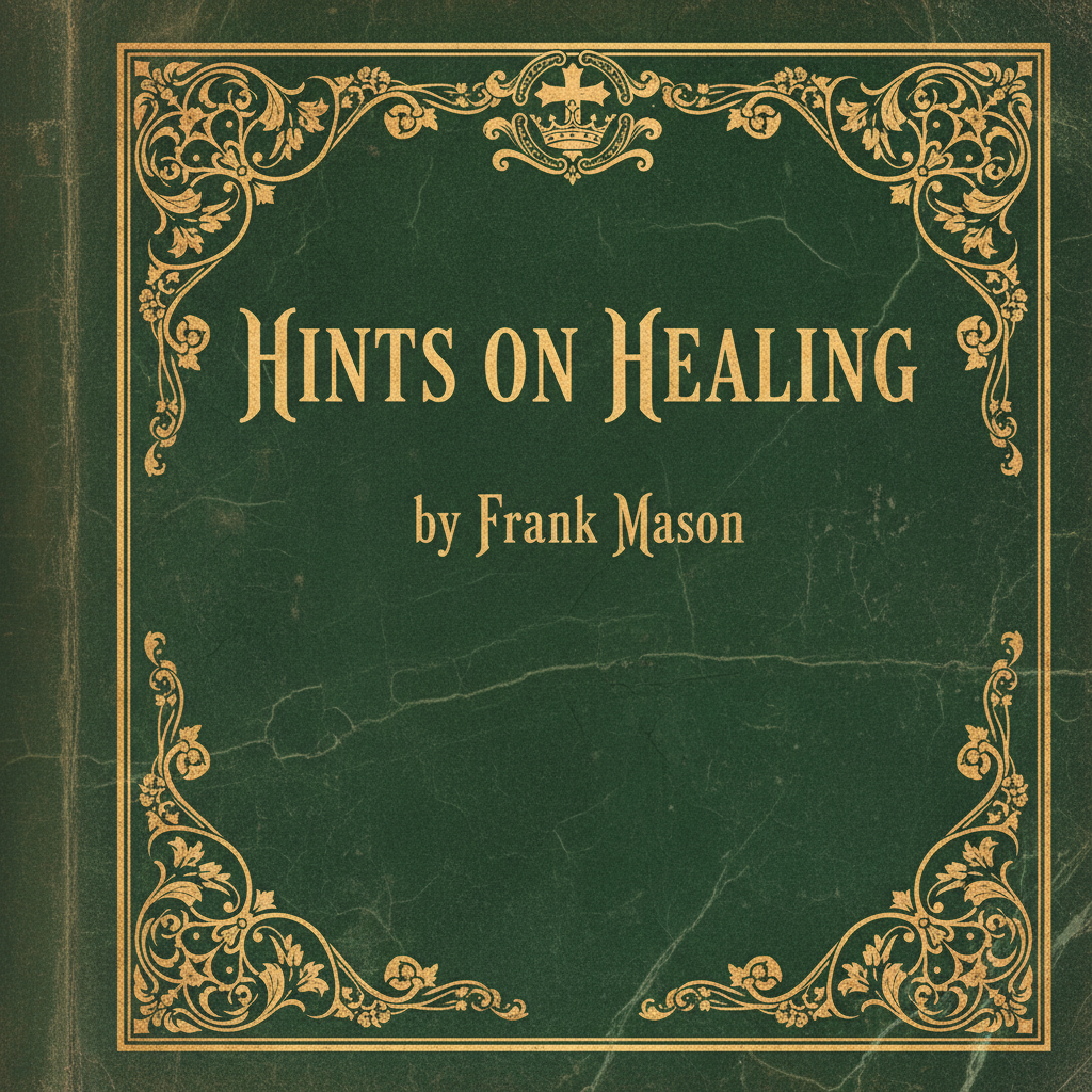 Book cover: Hints on Healing by Frank Mason